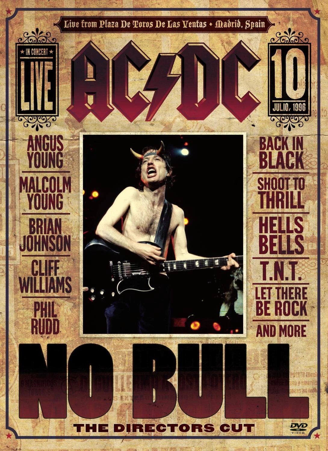 (Bild für) AC DC No Bull - The Directors Cut (FS - FHD)